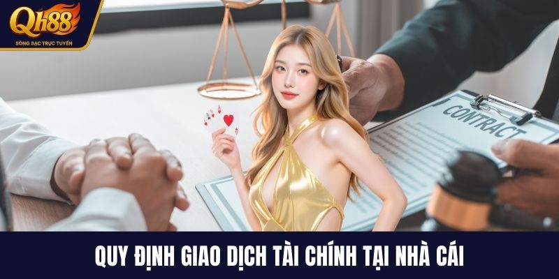Quy định giao dịch tài chính tại nhà cái
